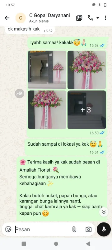 Pengiriman Karangan Bunga Menara Standard Chartered